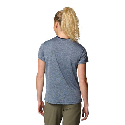 Navy - Back - Columbia Womens-Ladies Logo T-Shirt