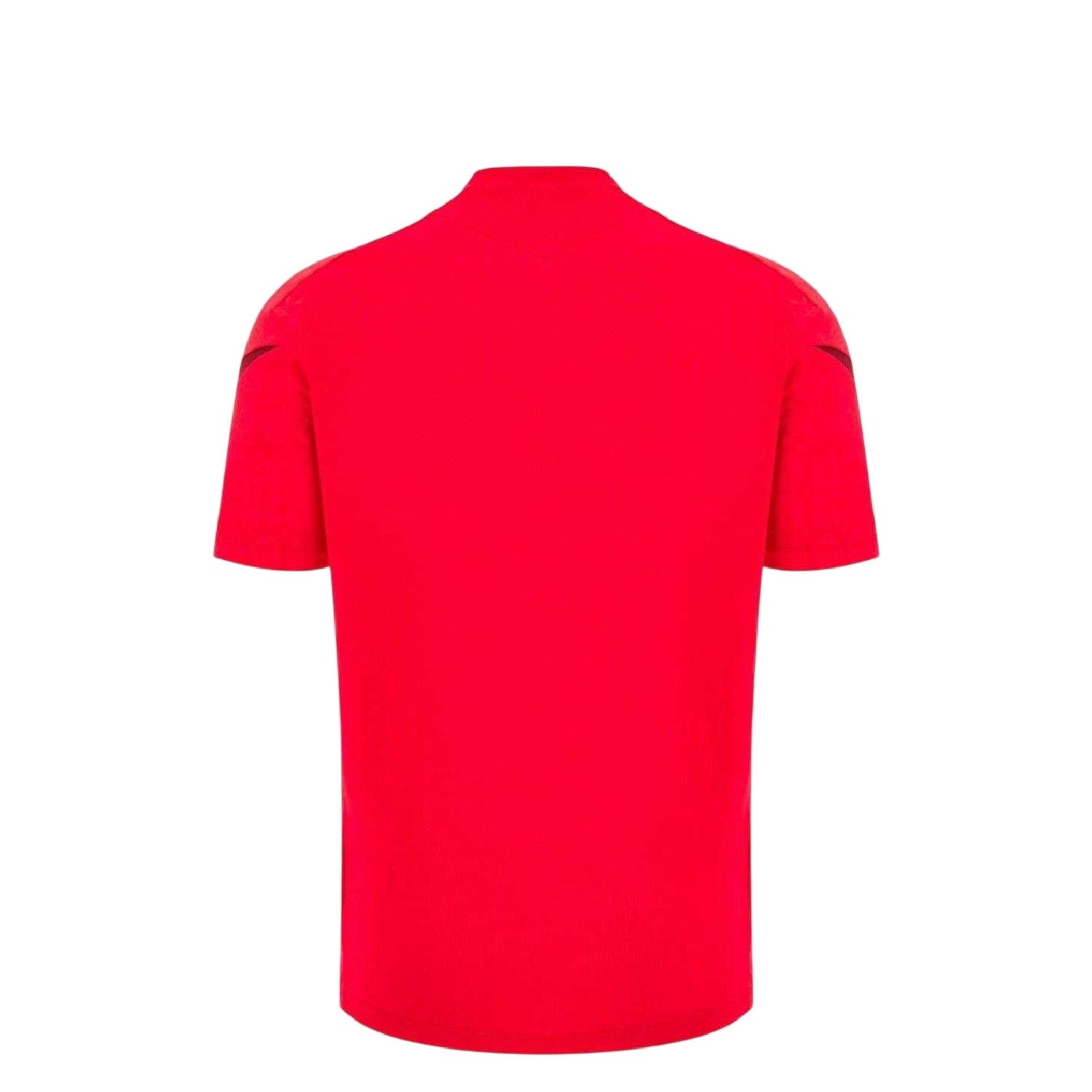 Red - Back - Macron Childrens-Kids Welsh Rugby Union Rugby Shirt
