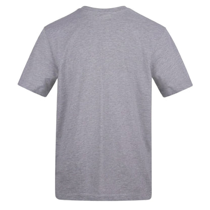 Grey - Back - Plain Lazy Mens Gym People Scare Me Printed T-Shirt