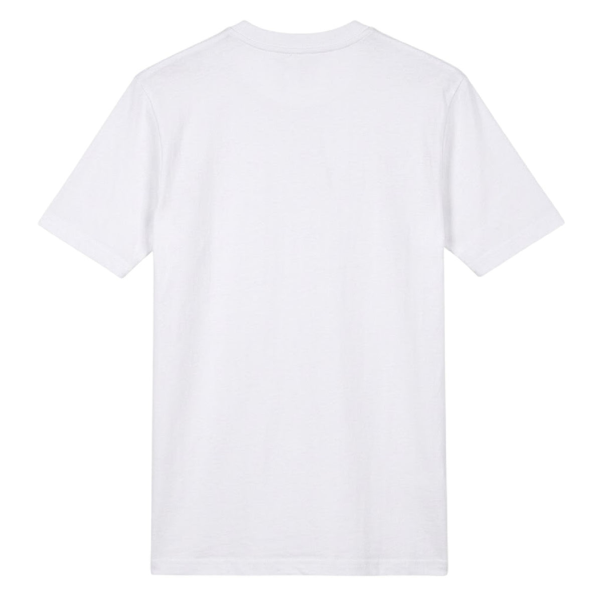 White - Back - Plain Lazy Mens Gym People Scare Me Printed T-Shirt