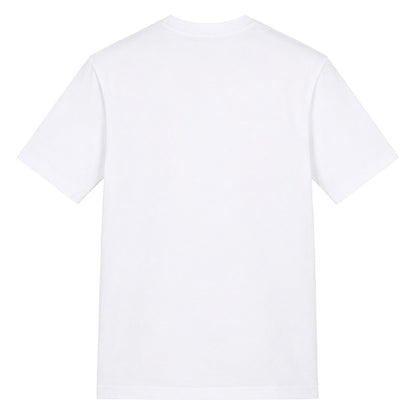 White - Back - AWD Womens-Ladies Wag Flag T-Shirt