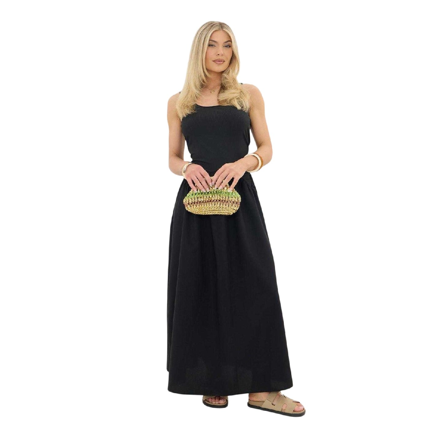 Black - Lifestyle - I Saw It First Womens-Ladies Woven Maxi Dress