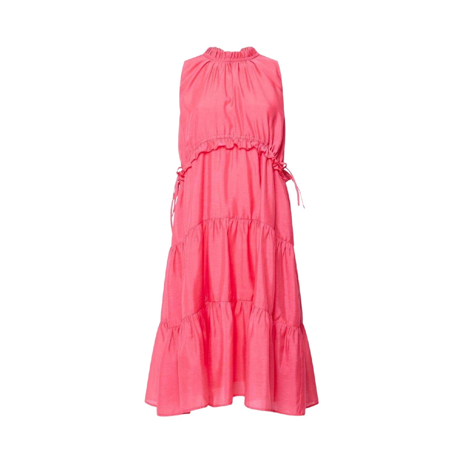 Fuchsia Pink - Front - French Connection Womens-Ladies Swing Dress