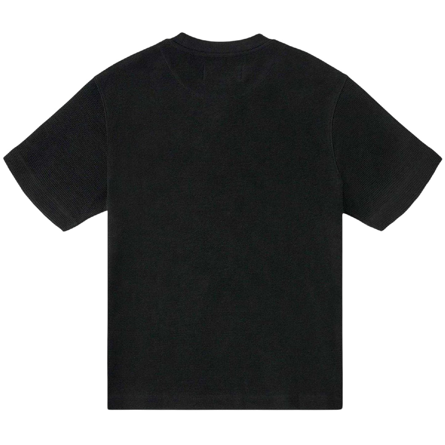 Black - Back - Prevu Mens Ottoman Boxy T-Shirt