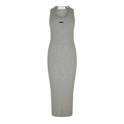 Leopard - Front - Fear Of God Essentials Womens-Ladies Tank Dress