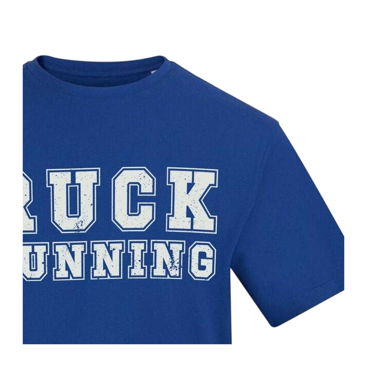 Blue - Side - AWD Mens Ruck Funning T-Shirt