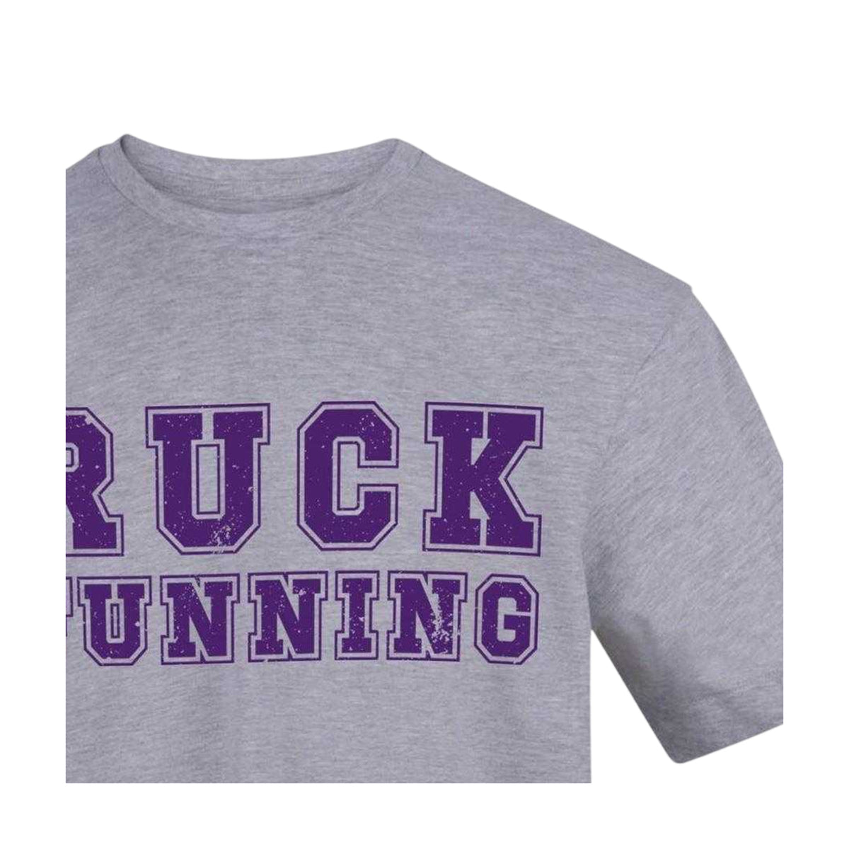 Grey - Side - AWD Mens Ruck Funning T-Shirt
