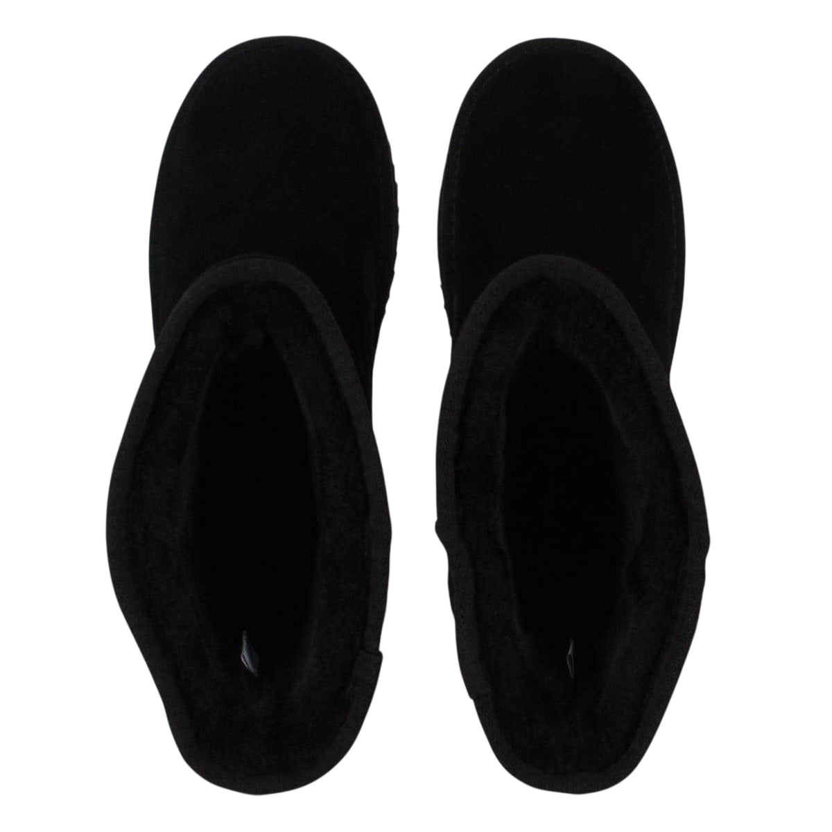 Black - Back - Jack Wills Womens-Ladies Suede Mid Calf Boots