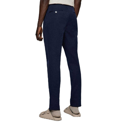 Dark Blue - Back - Boss Mens T-Peet Trousers