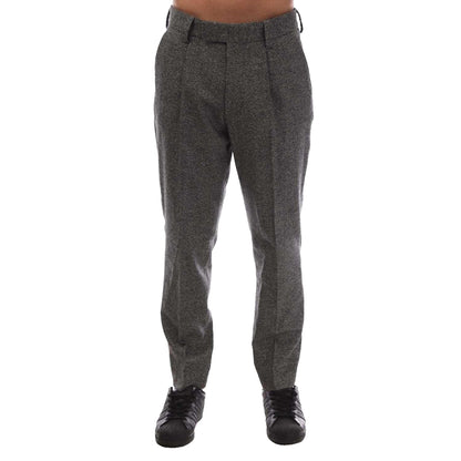 Grey - Front - Boss Mens T-Peet Trousers