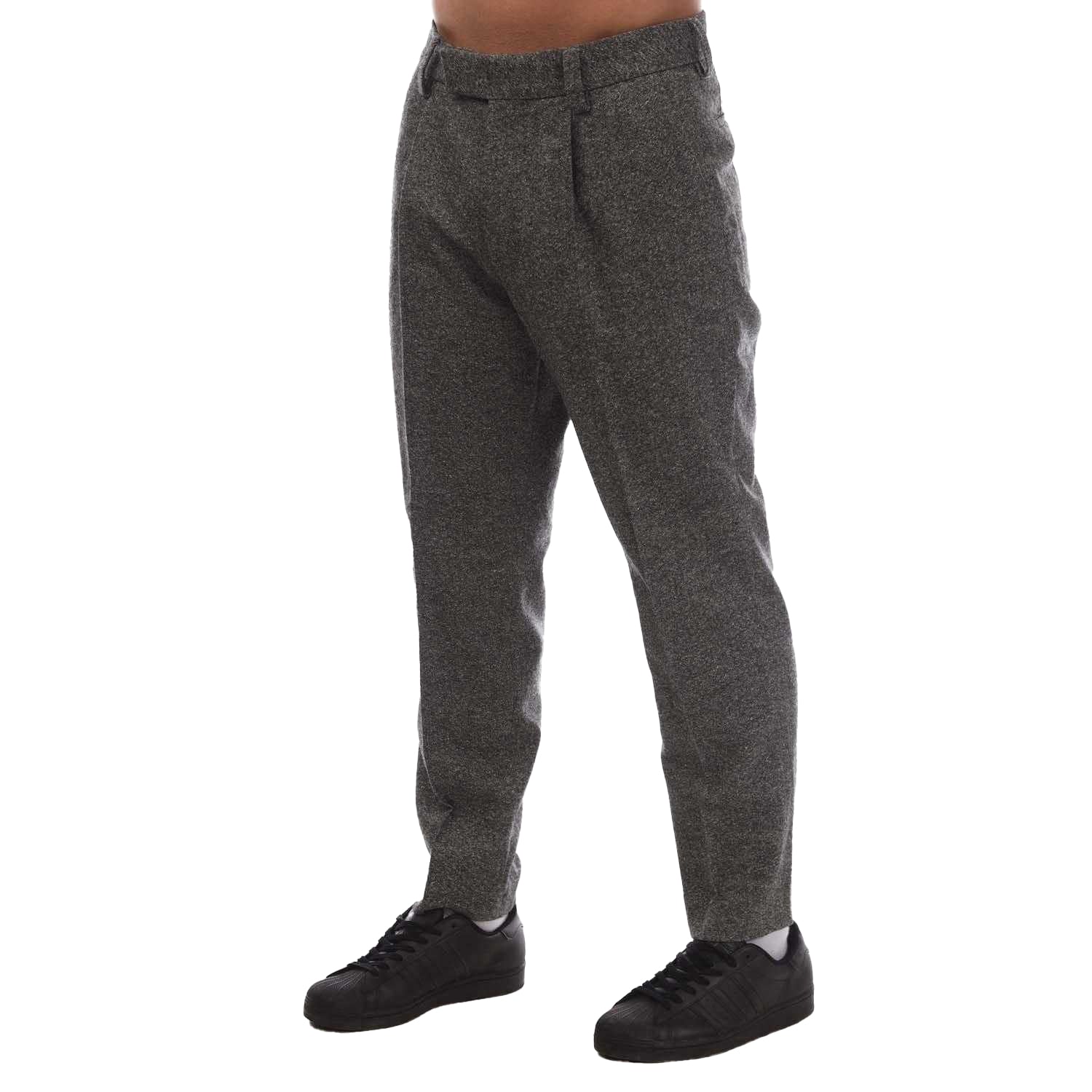 Grey - Side - Boss Mens T-Peet Trousers