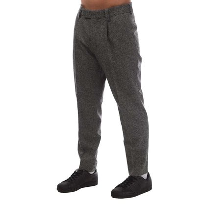 Grey - Side - Boss Mens T-Peet Trousers