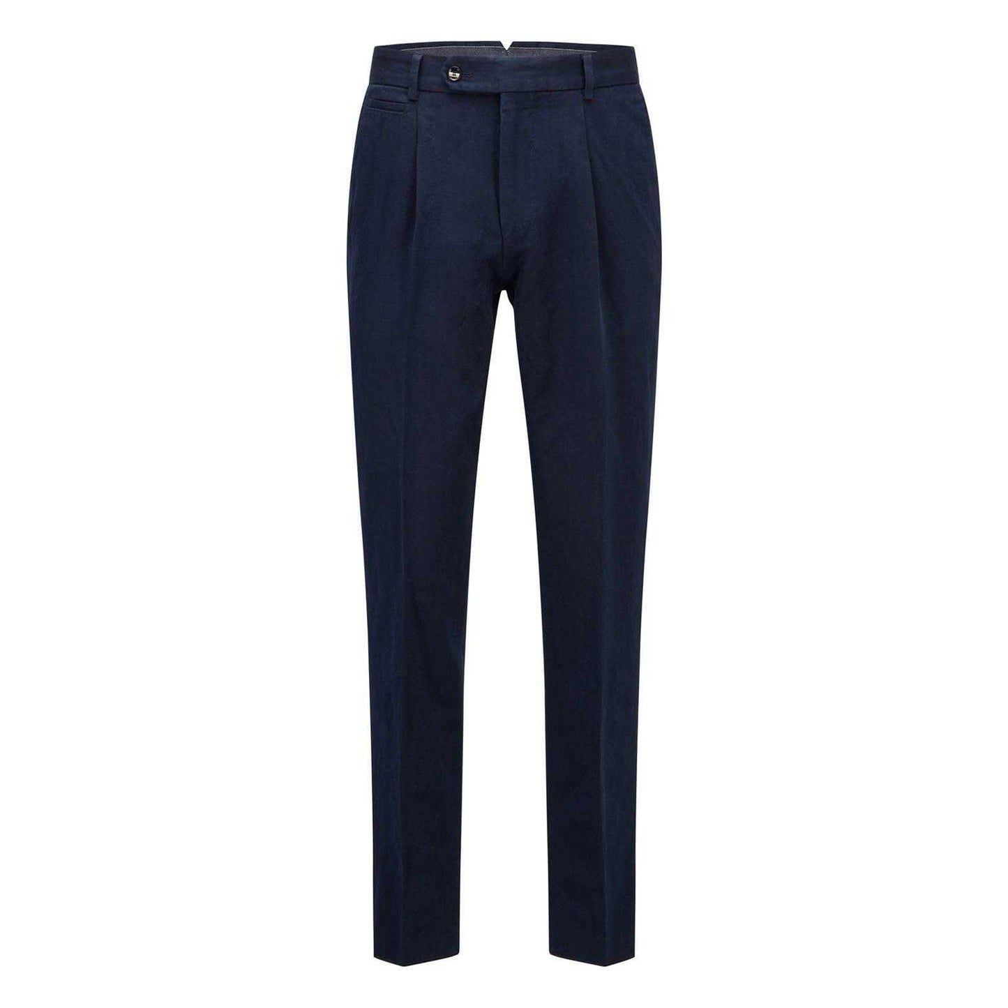 Dark Blue - Front - Boss Mens T-Peet Trousers