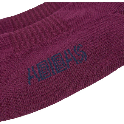 Active Red - Back - Adidas Unisex Adult Brain Dead 3 Stripes Polyamide Crew Socks (Pack of 1)