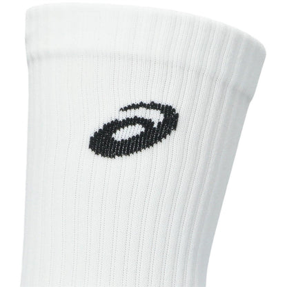 Brilliant White - Side - Asics Unisex Adult Crew Socks