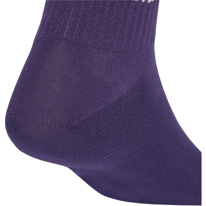 Indigo-Ivy - Lifestyle - Adidas Unisex Adult 3 Stripes Crew Socks (Pack of 3)