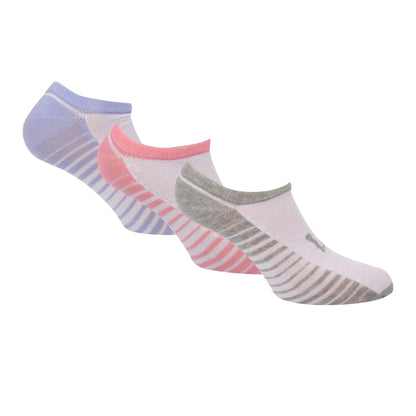 White - Front - Lee Womens-Ladies Comfort Trainer Socks (Pack of 3)