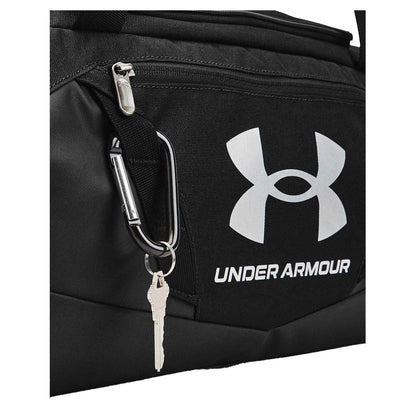 Black-Silver - Side - Under Armour Undeniable Duffle Bag