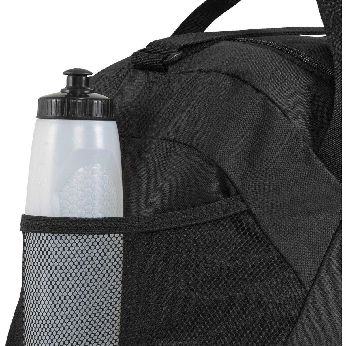 Puma Black - Pack Shot - Puma Fundamental Logo Sport Duffle Bag