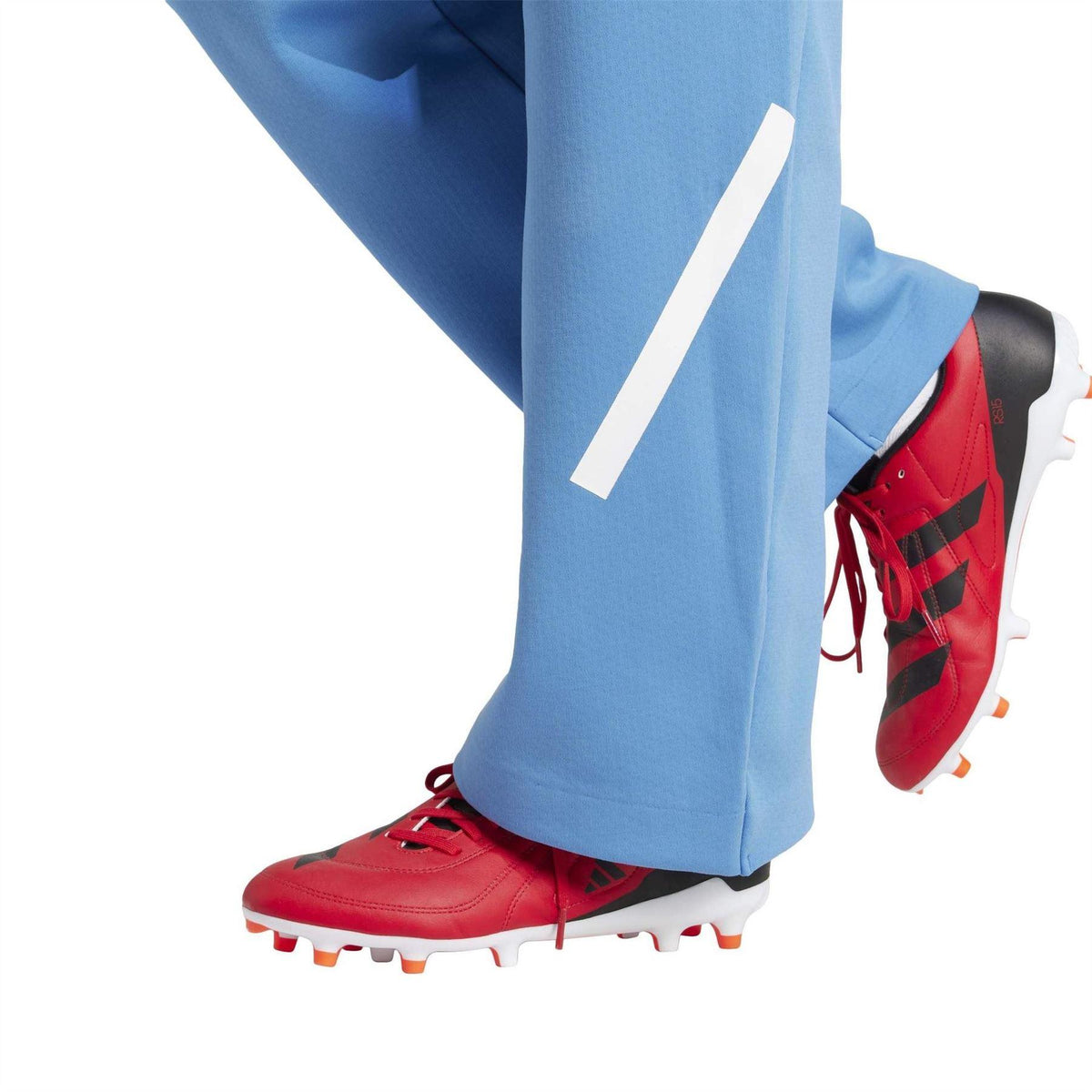 Blue - Lifestyle - Adidas Womens-Ladies Wide Leg Tracksuit Bottoms