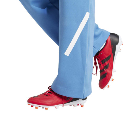 Blue - Lifestyle - Adidas Womens-Ladies Wide Leg Tracksuit Bottoms