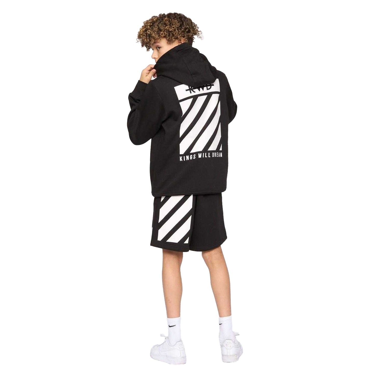 Black - Back - Kings Will Dream Childrens-Kids Stanton Hoodie
