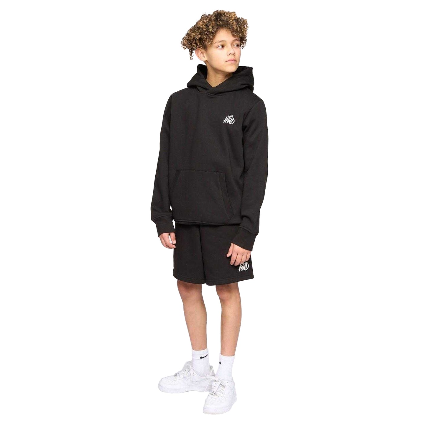 Black - Side - Kings Will Dream Childrens-Kids Stanton Hoodie