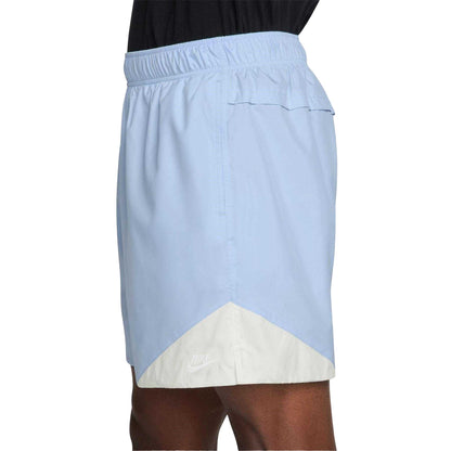 Blue - Side - Nike Mens Colour Block Track Shorts