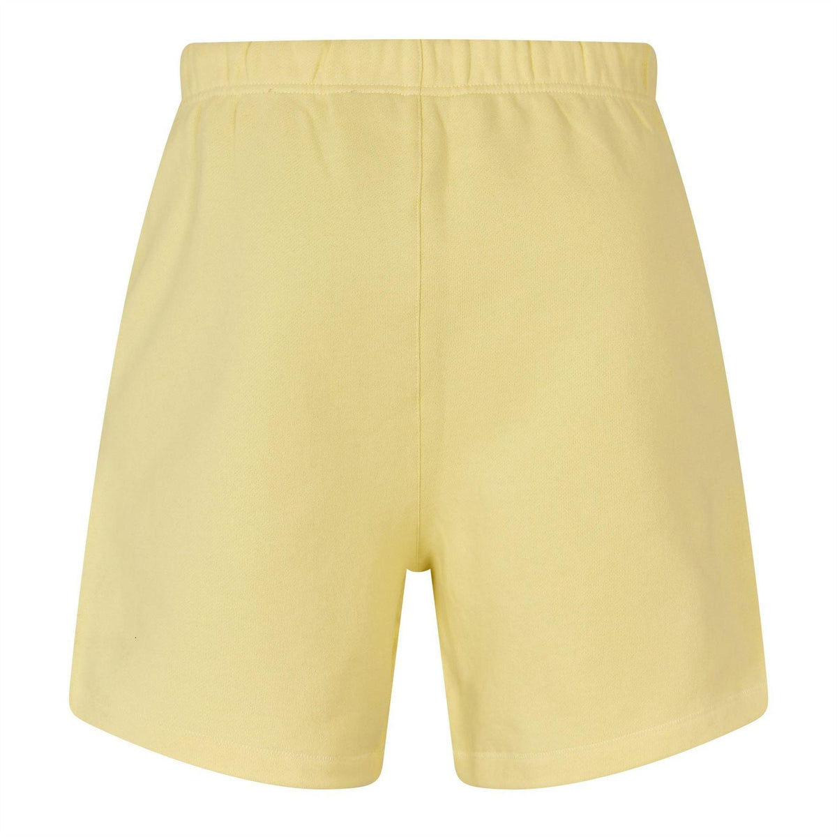 Canary Yellow - Back - Fear Of God Essentials Mens Fleece Sweat Shorts