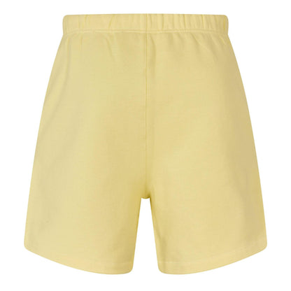 Canary Yellow - Back - Fear Of God Essentials Mens Fleece Sweat Shorts