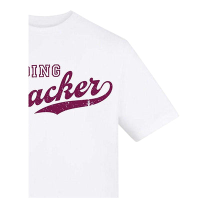 White - Side - AWD Mens Wedding Hijacker Short-Sleeved T-Shirt
