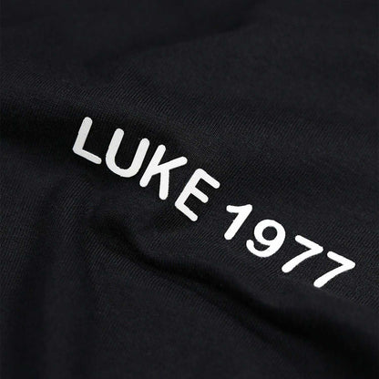Black - Side - Luke 1977 Unisex Adult Grivola Back Print T-Shirt