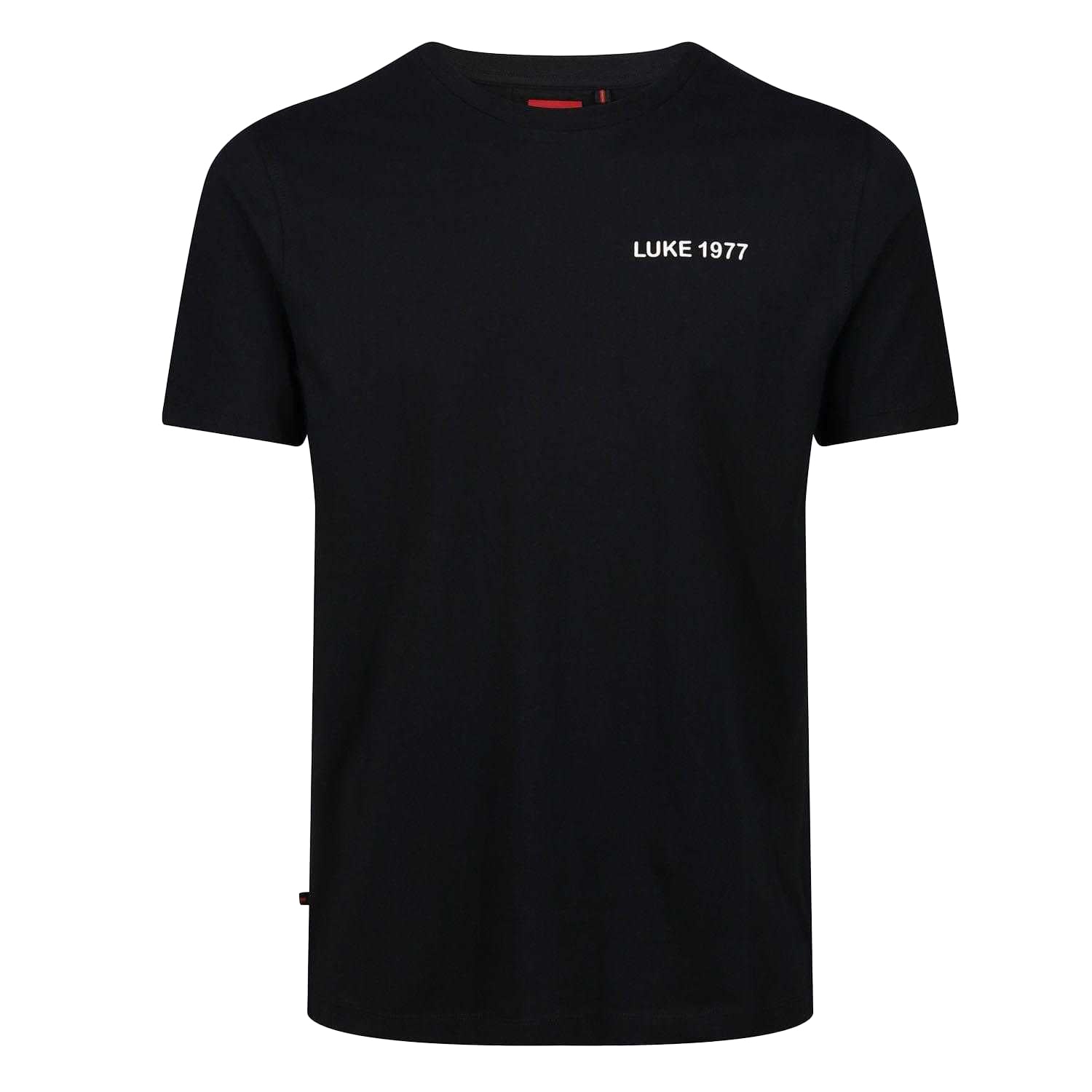 Black - Front - Luke 1977 Unisex Adult Grivola Back Print T-Shirt