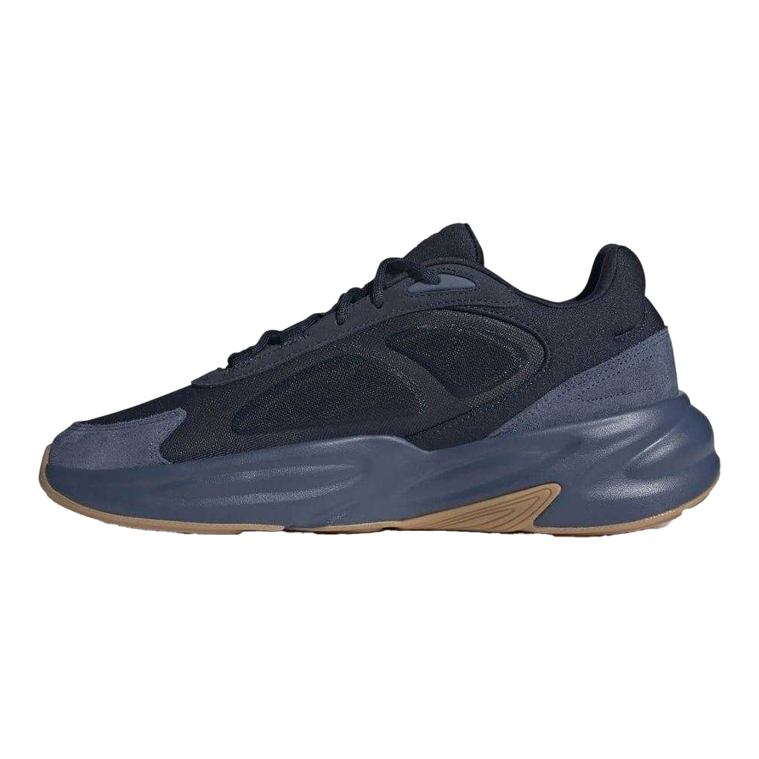 Legend Ink-Preloved Ink-Gum - Back - Adidas Mens Ozelle Running Shoes