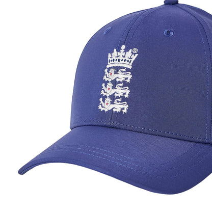 Navy - Side - Castore Ecb T20 Cricket Baseball Cap