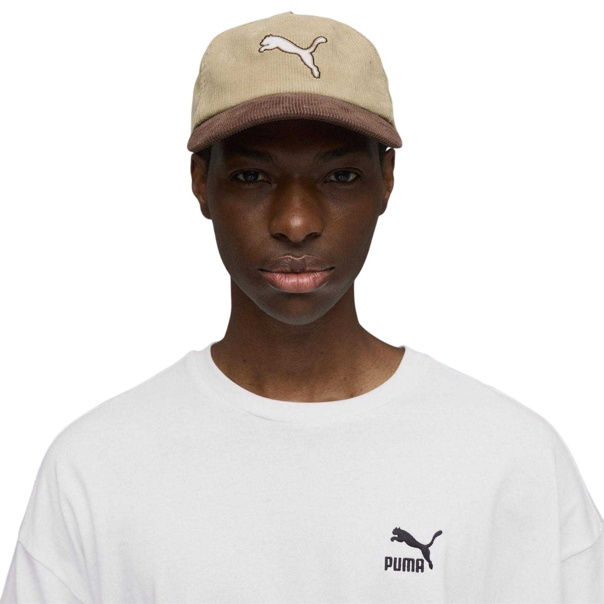 Chestnut Brown - Side - Puma Corduroy Baseball Cap