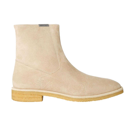 Sand - Front - Represent Mens Suede Chelsea Boots