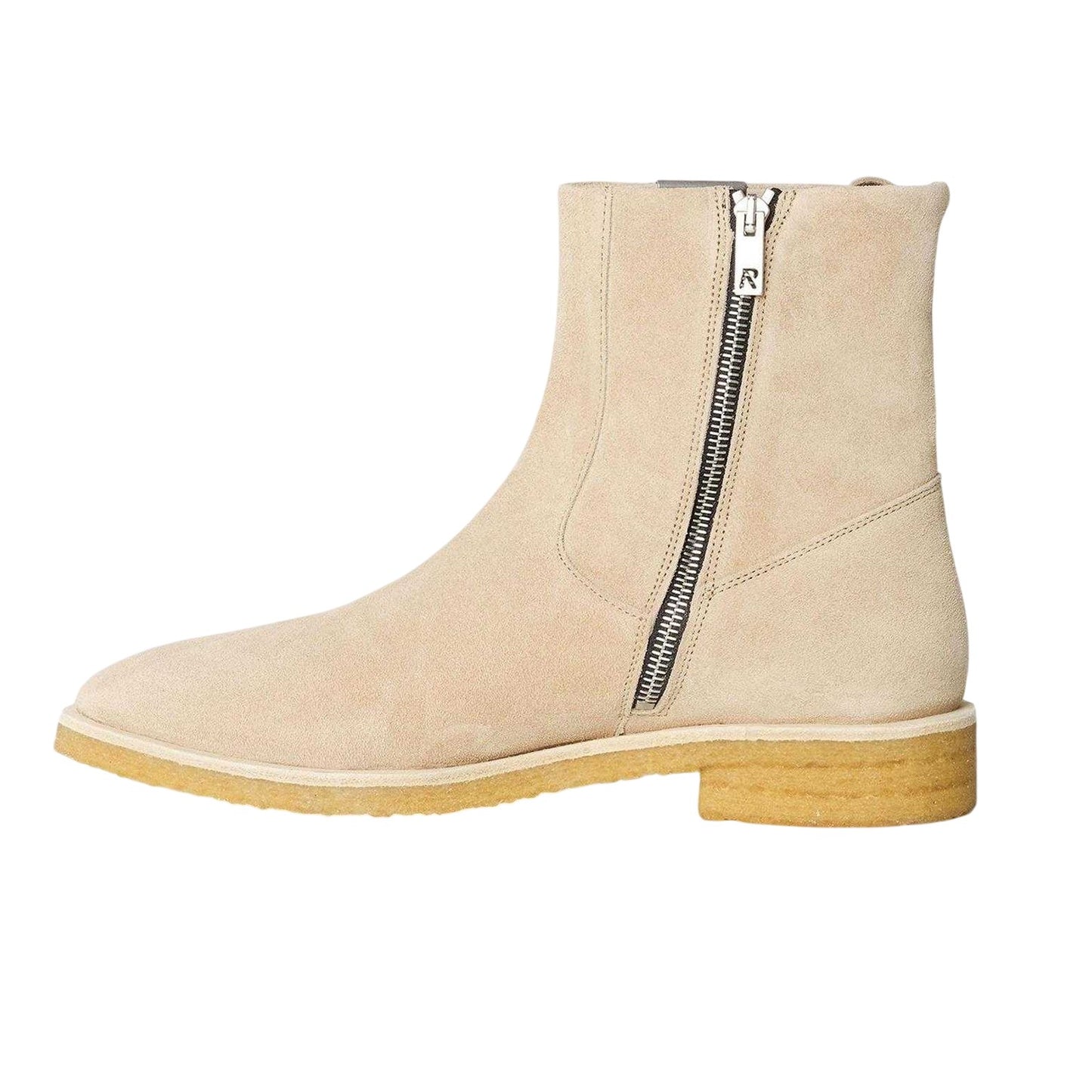 Sand - Back - Represent Mens Suede Chelsea Boots