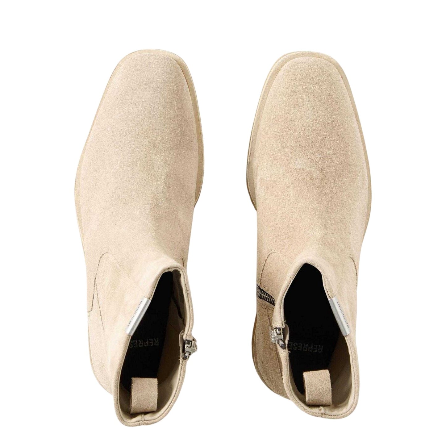 Sand - Side - Represent Mens Suede Chelsea Boots