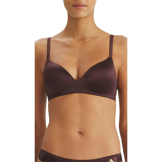 Brown - Front - Adidas Womens-Ladies Active Micro Contour Sports Bra