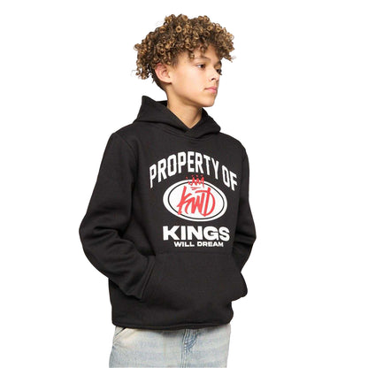 Black - Lifestyle - Kings Will Dream Childrens-Kids Prop Hoodie