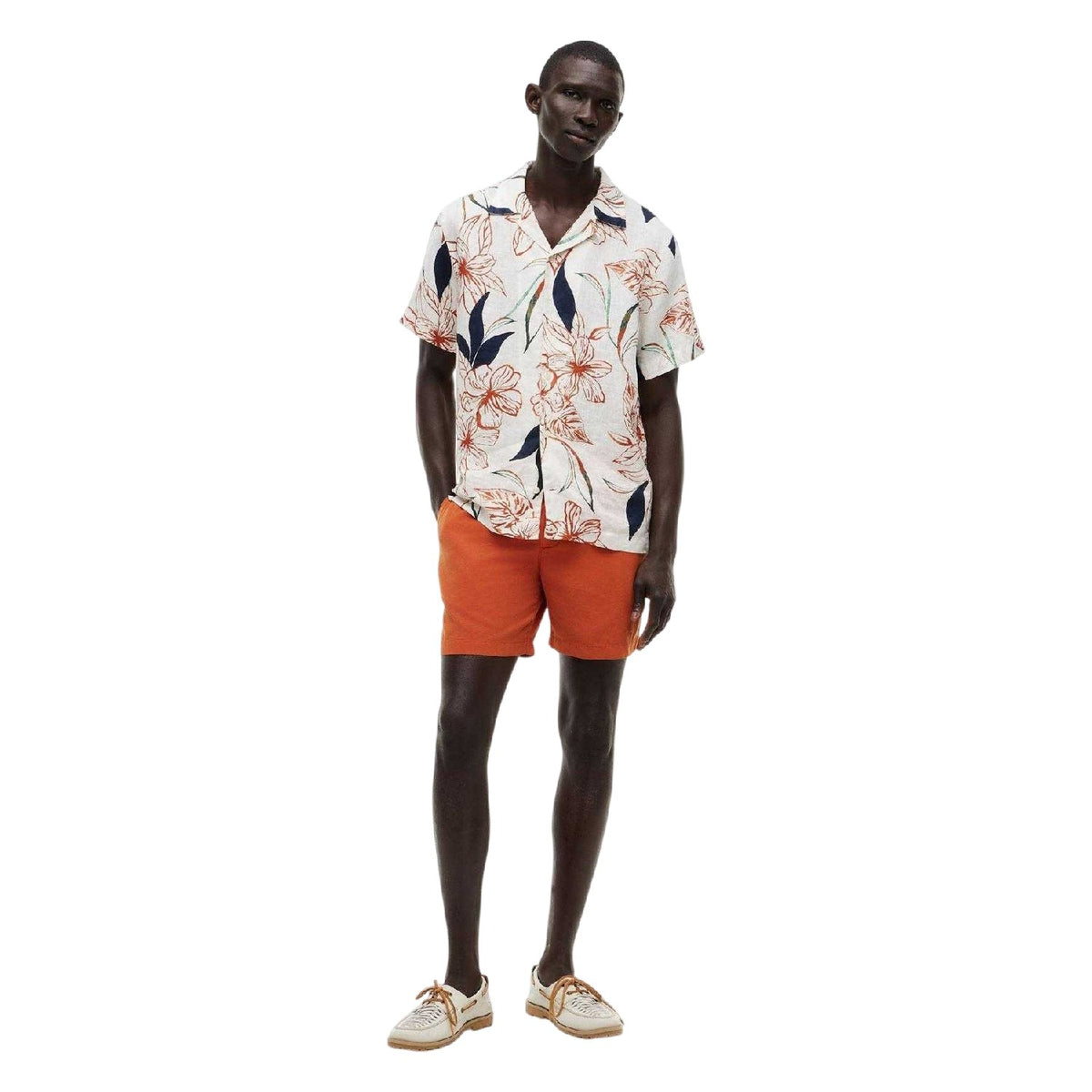 Ivory - Lifestyle - Tommy Hilfiger Mens Patterned Shirt