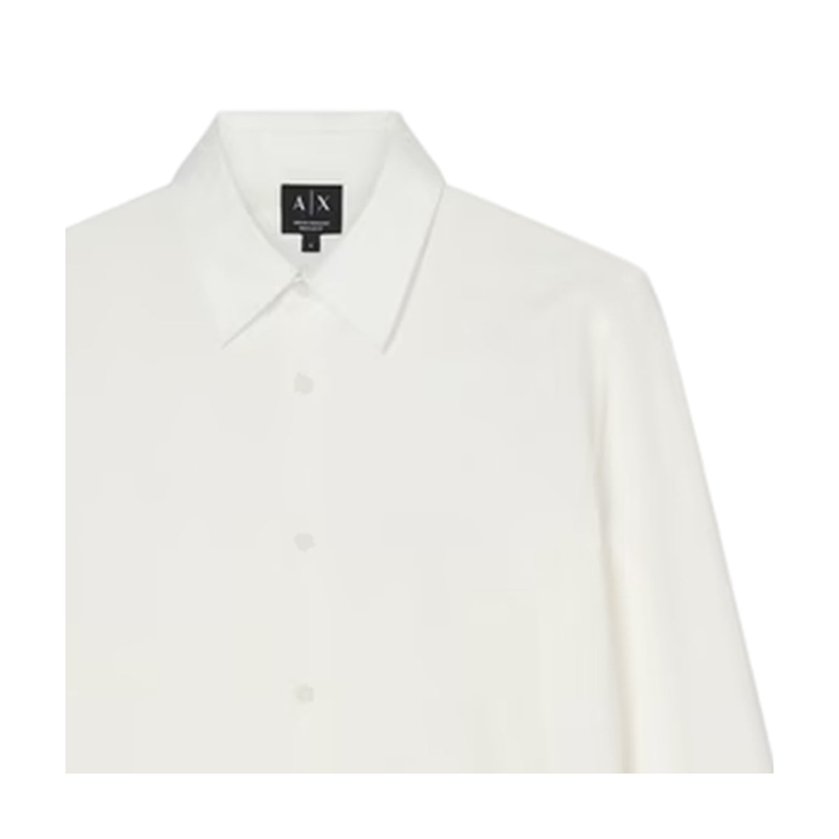 Off White - Side - Armani Exchange Mens Oxford Shirt