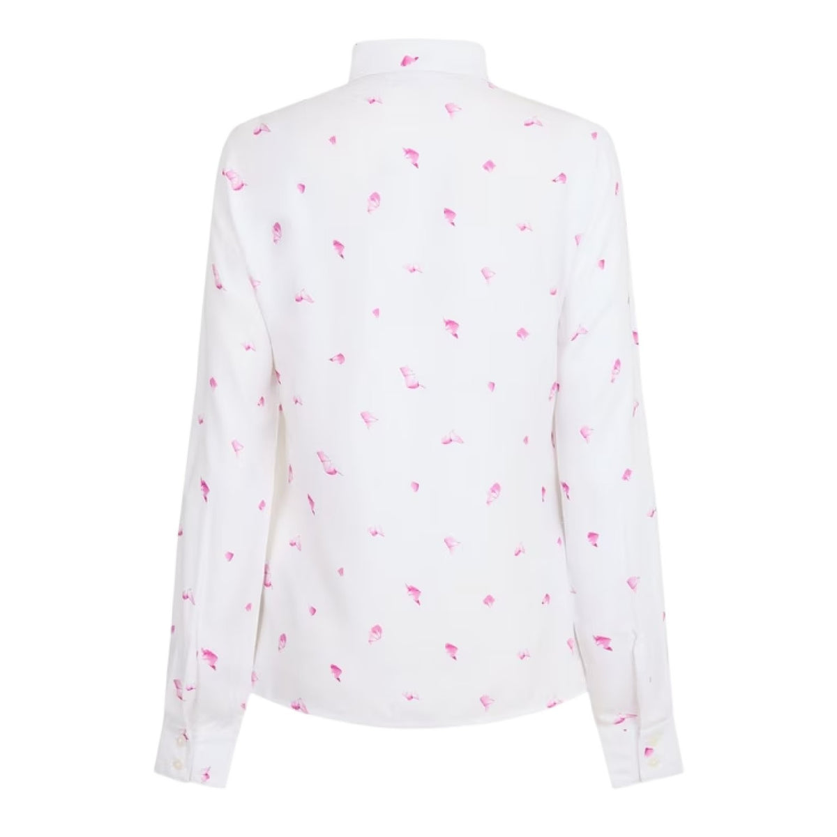 White - Back - Musto Womens-Ladies Country Shirt