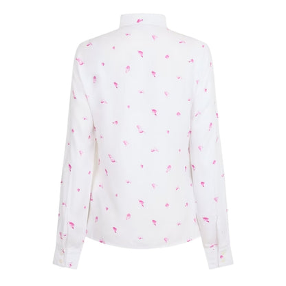 White - Back - Musto Womens-Ladies Country Shirt
