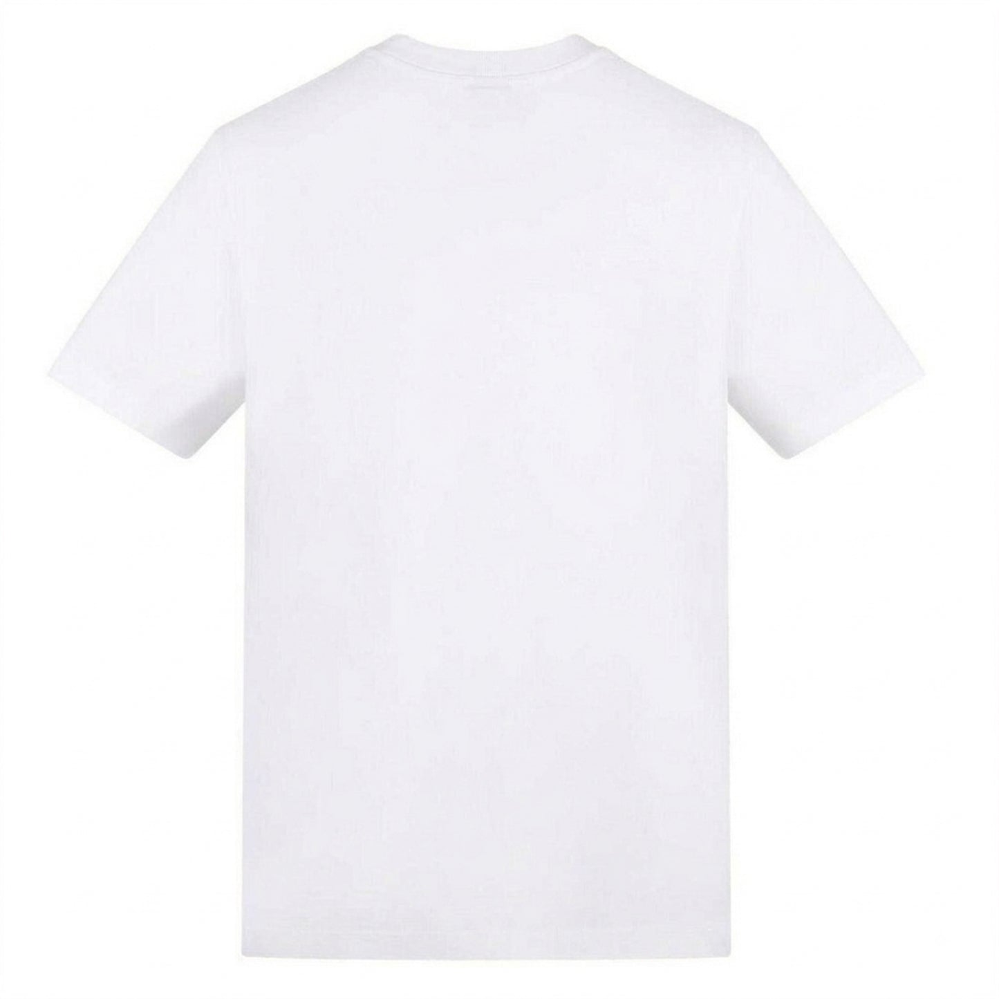 White - Back - AWD Mens Push Here For Dad Jokes T-Shirt