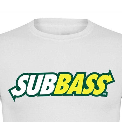 White - Side - AWD Unisex Adult Subbass T-Shirt