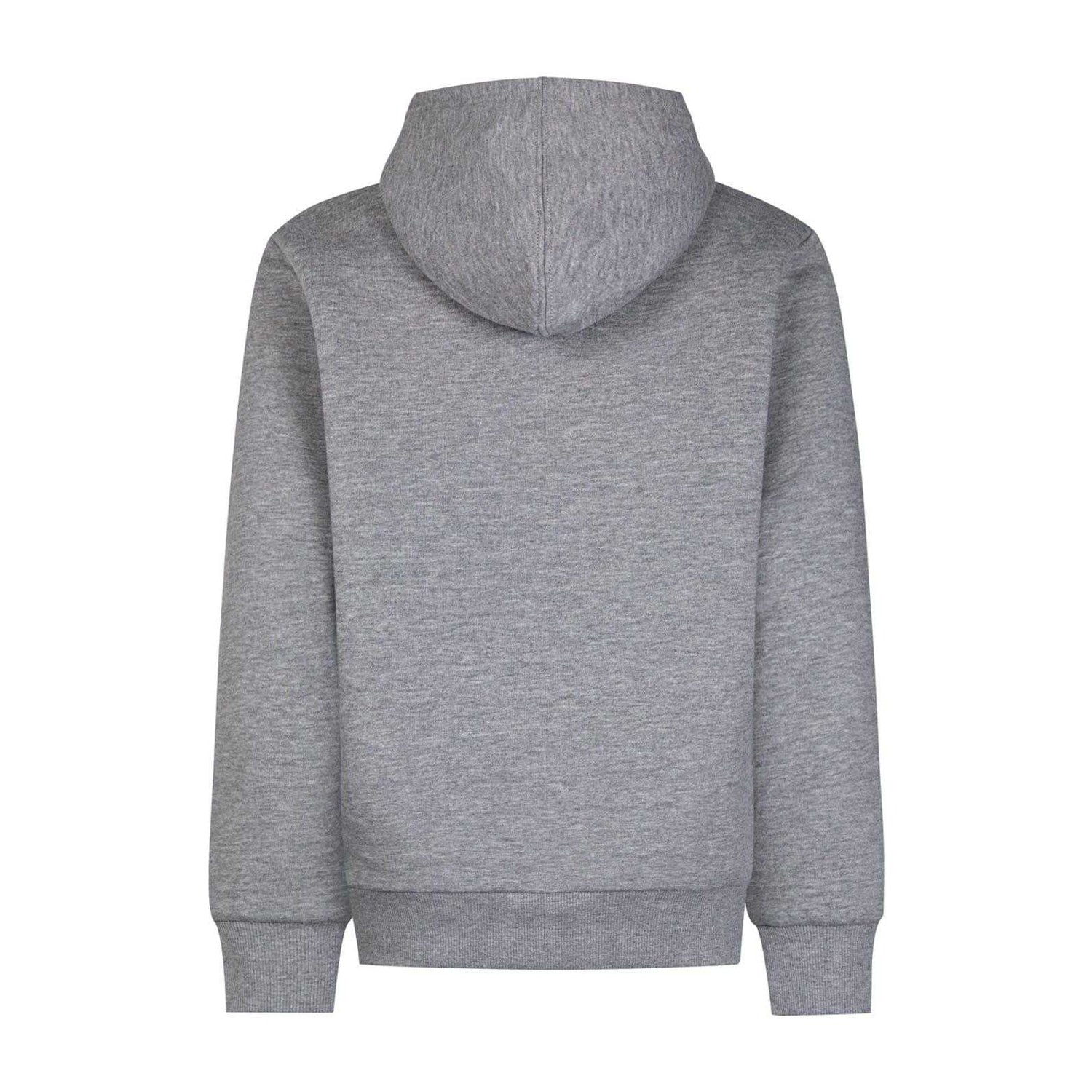 Grey - Back - Converse Childrens-Kids Logo Pullover Hoodie