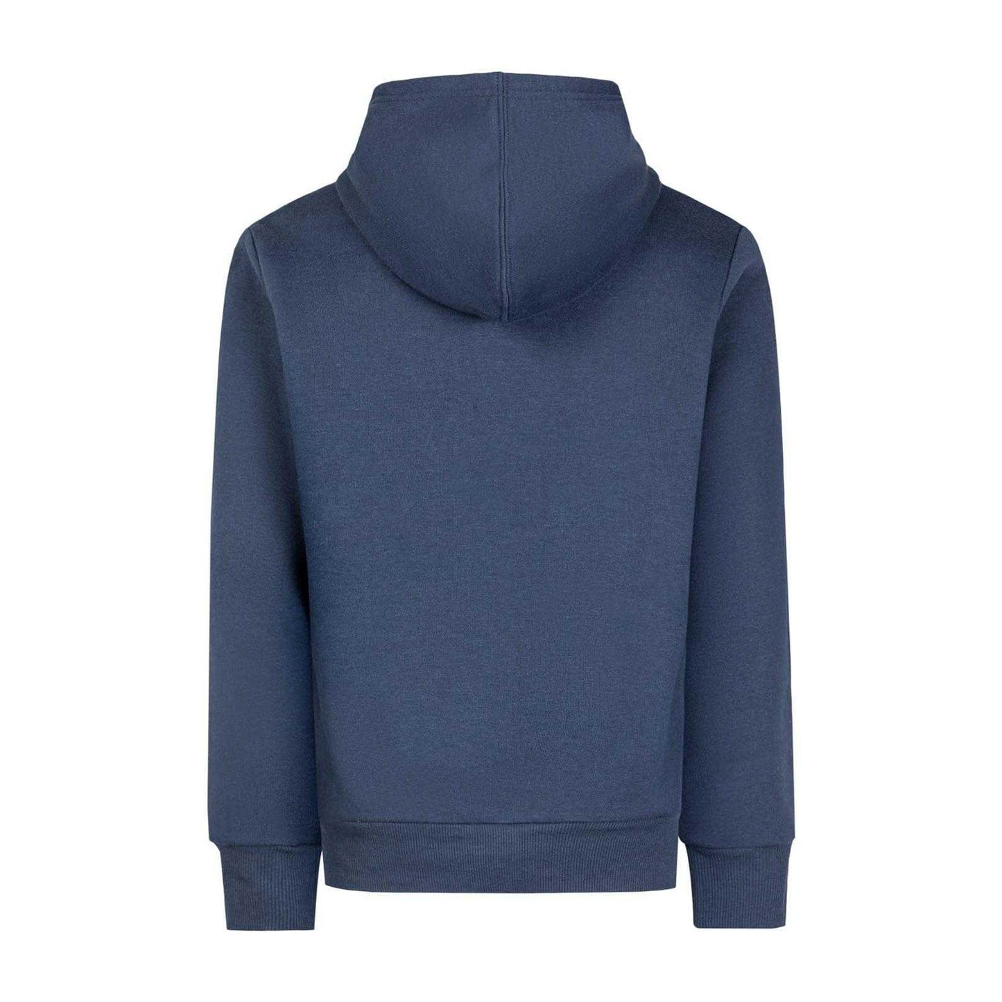 Navy - Back - Converse Childrens-Kids Logo Pullover Hoodie