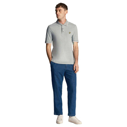 Blue - Lifestyle - Lyle & Scott Mens Tipped Polo Shirt